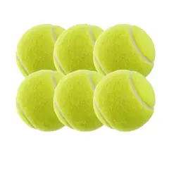 GENERICO - Pack X6 Pelotas De Tenis Pelotas Para Principiantes Tenis