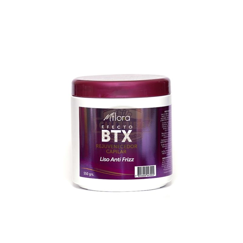 GENERICO - Flora® Crema BTX Liso Anti Frizz 550grs.