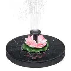 GENERICO - Fuente de flor solar redonda para jardín