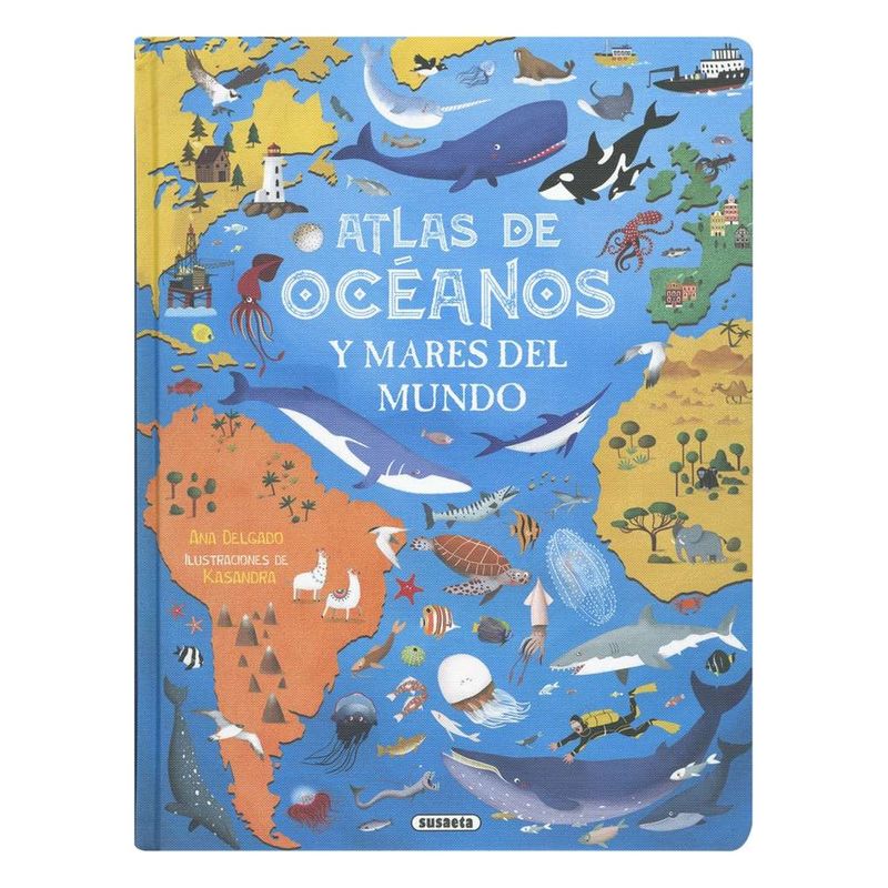 SUSAETA - ATLAS DE LOS OCEANOS Y MARES DEL MUNDO
