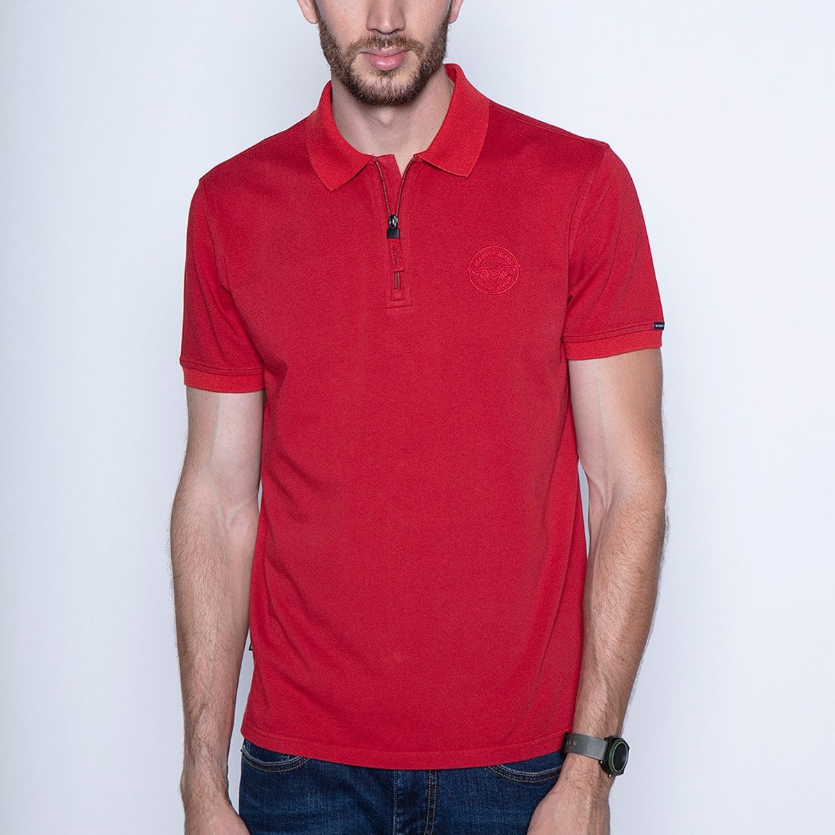 FEROUCH - Polera Chicago Rojo Ferouch