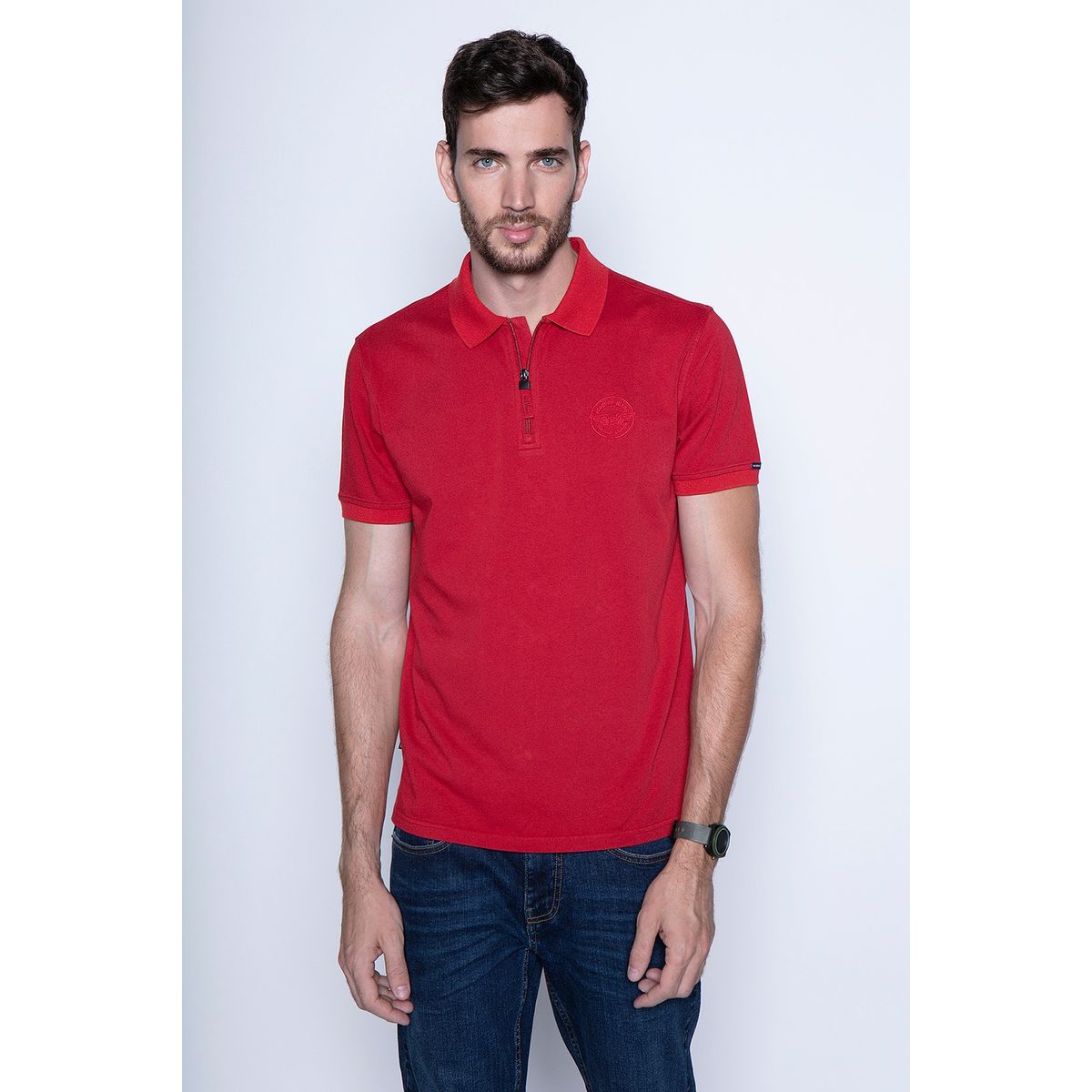 FEROUCH - Polera Chicago Rojo Ferouch