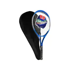 GENERICO - Raqueta De Tenis Amateur Raqueta Para Adultos Azul Con Funda
