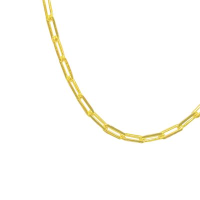 Imagen 2 del producto Cadena Jaya Eslabón Enchapado Oro 18k