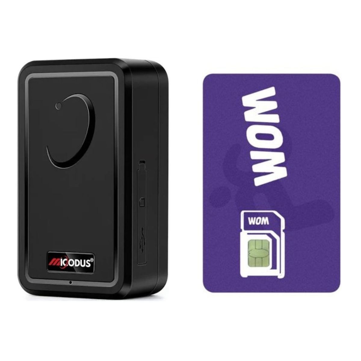 GENERICO - Rastreador GPS 4G LTE Recargable GPS ML500G más Configuración y Sim