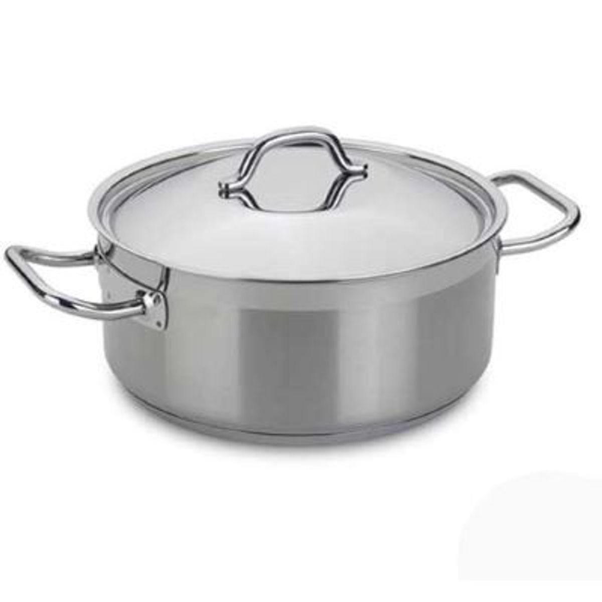 GENERICO - CACEROLA BAJA A INOX 30 CM 8L