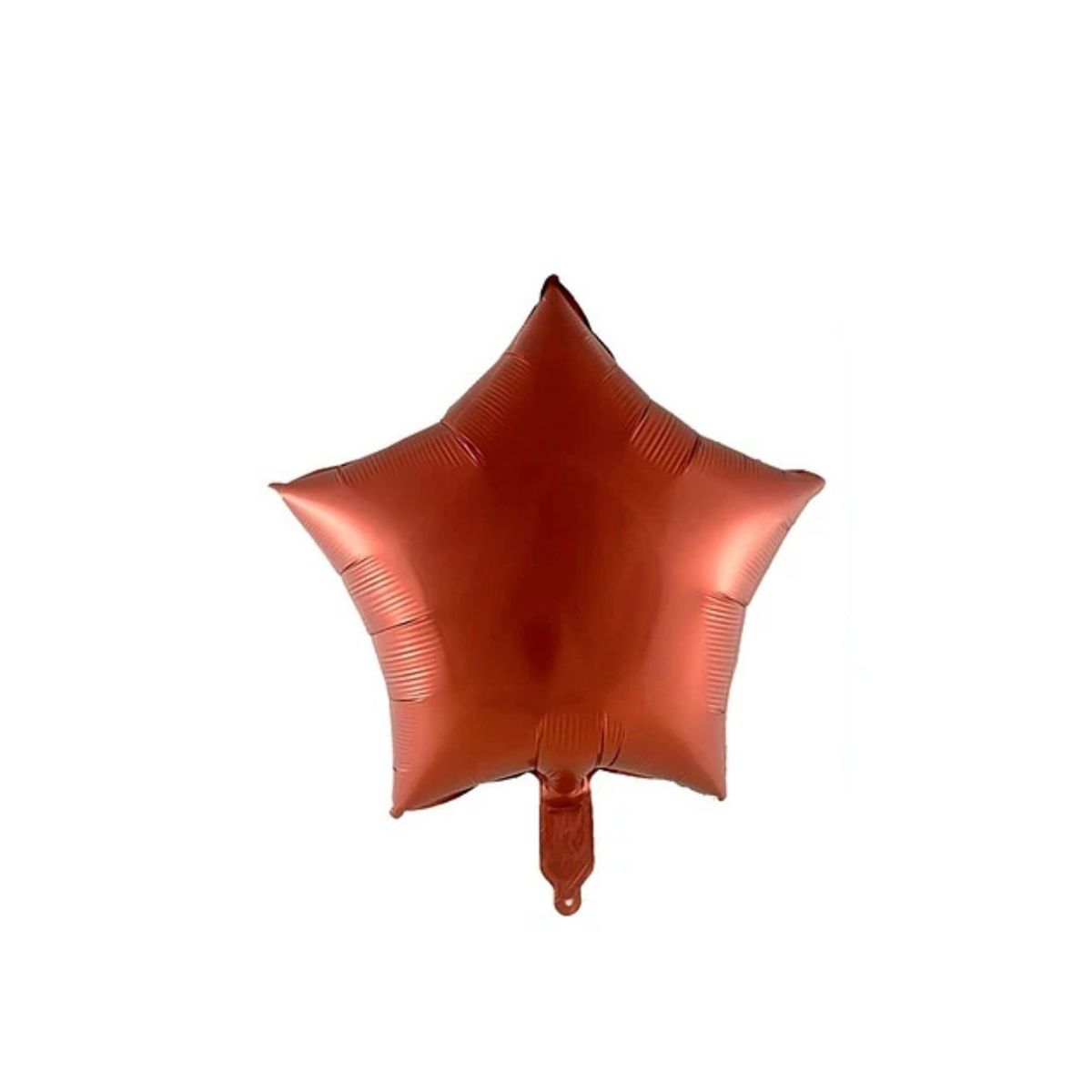 GENERICO - Globo Metálico Estrella Color Café 45 Cm
