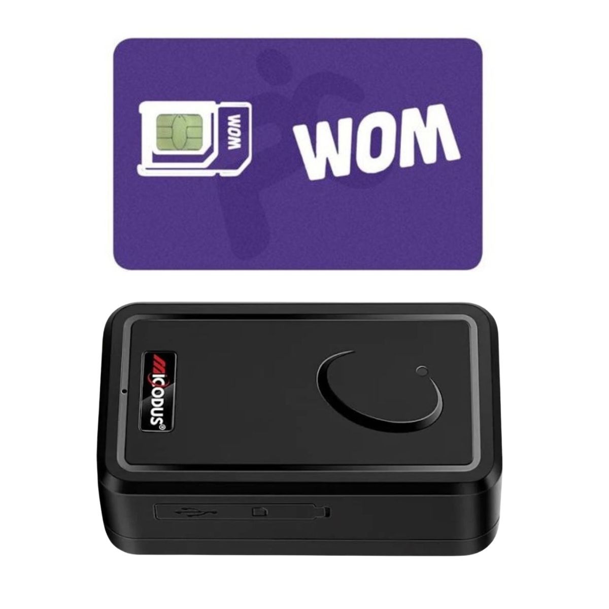 GENERICO - Localizador GPS 4G LTE Recargable GPS ML500G más Configuración y Sim