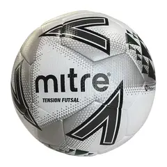 MITRE - Balón de Futsal Tension Delta Look Gris T.4