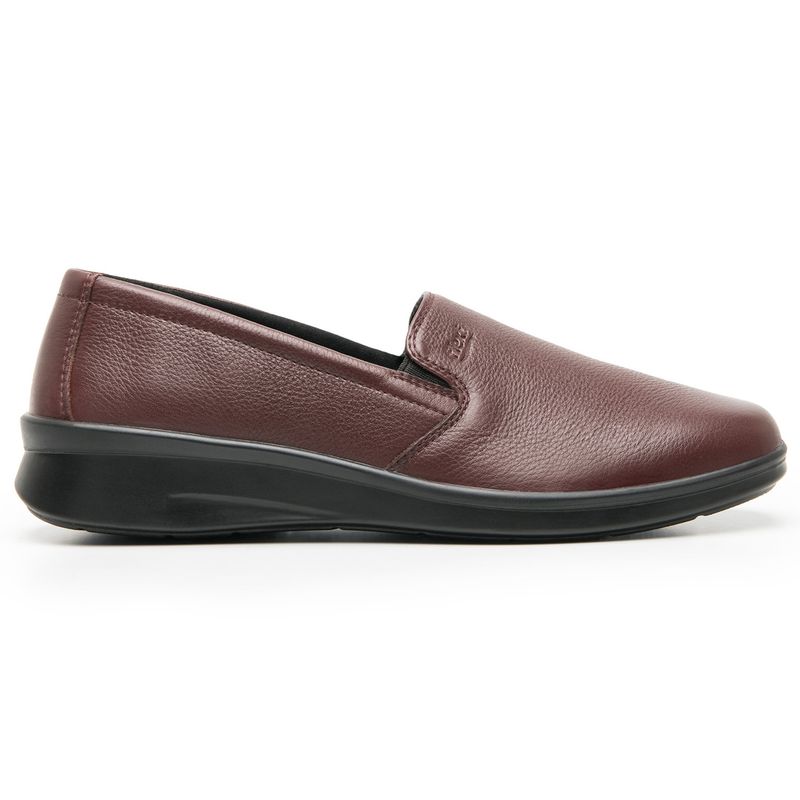 FLEXI - Zapato Mujer Cuero Jenelle 124501 Burdeo Flexi