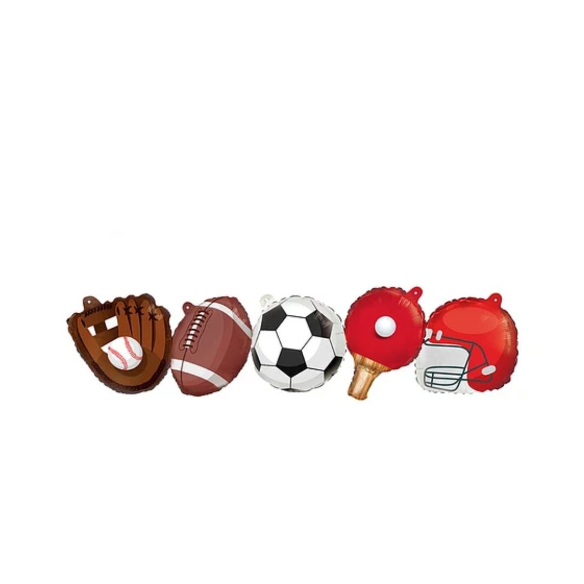 GENERICO - Set Globo Metalico Deporte 24x91 Cm