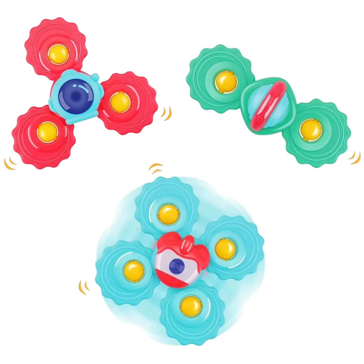 GENERICO - Juguetes Giratorios Ventosa Juguetes Montessori
