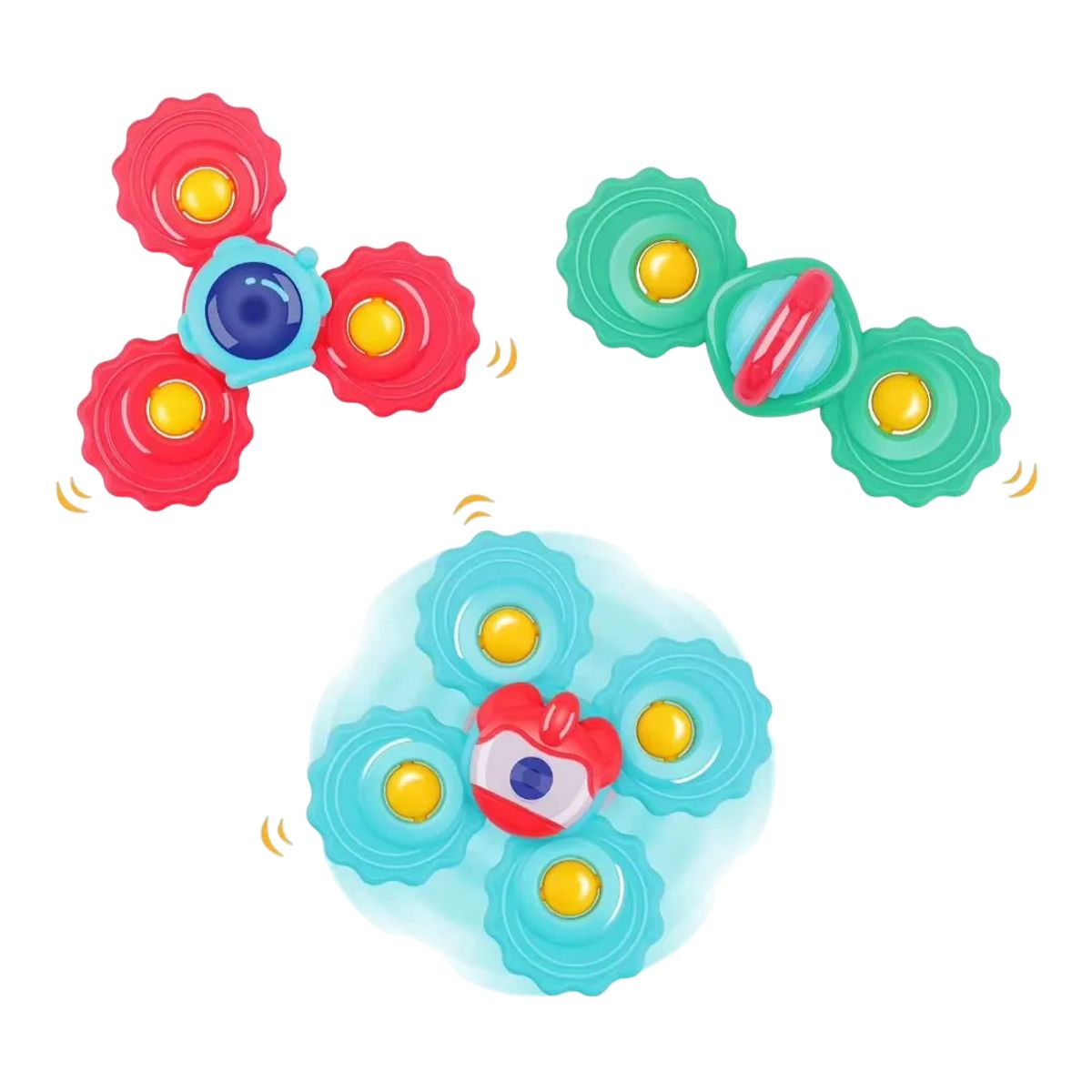 GENERICO - Juguetes Giratorios Ventosa Juguetes Montessori