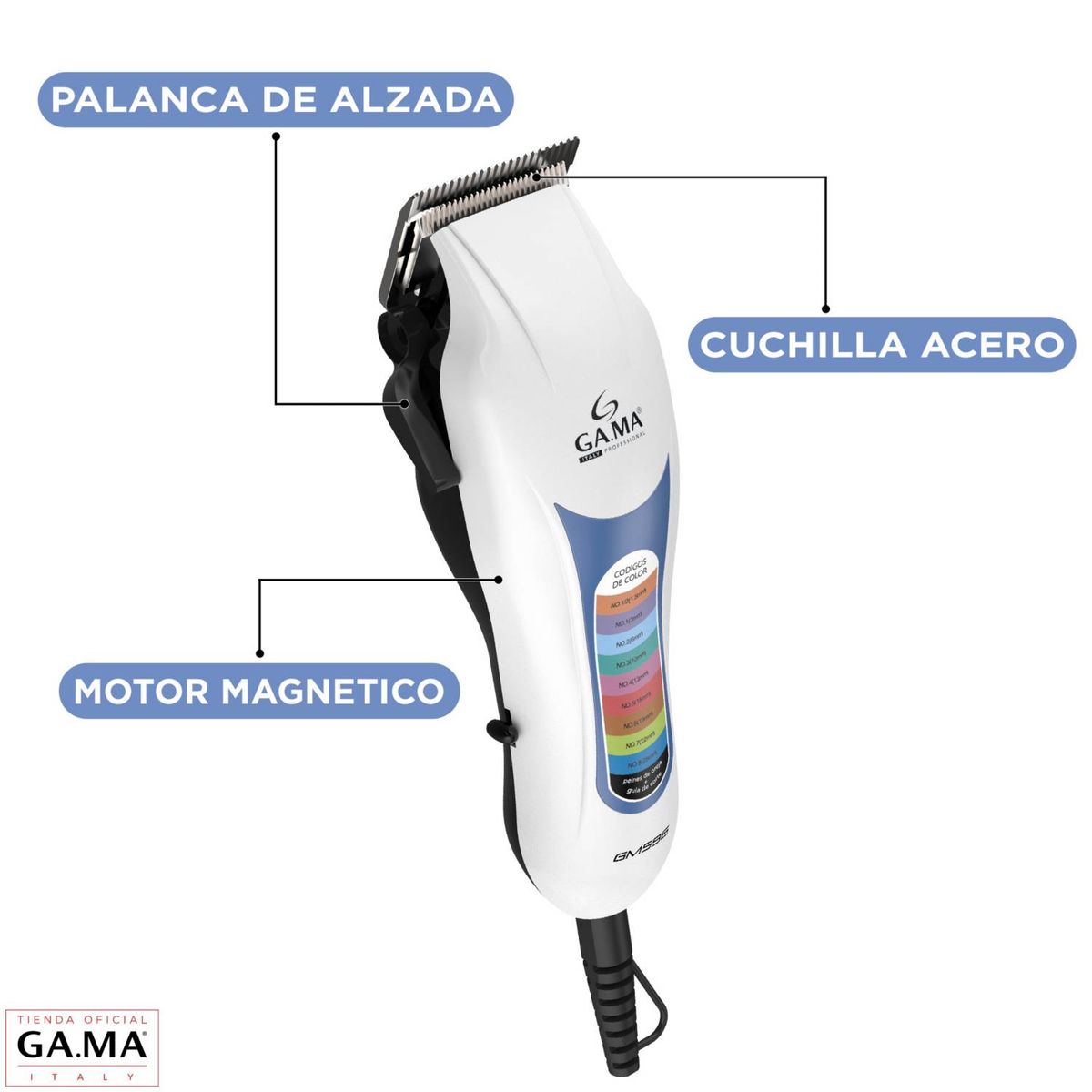 GAMA - Maquina Cortadora Gama Clipper Gm596