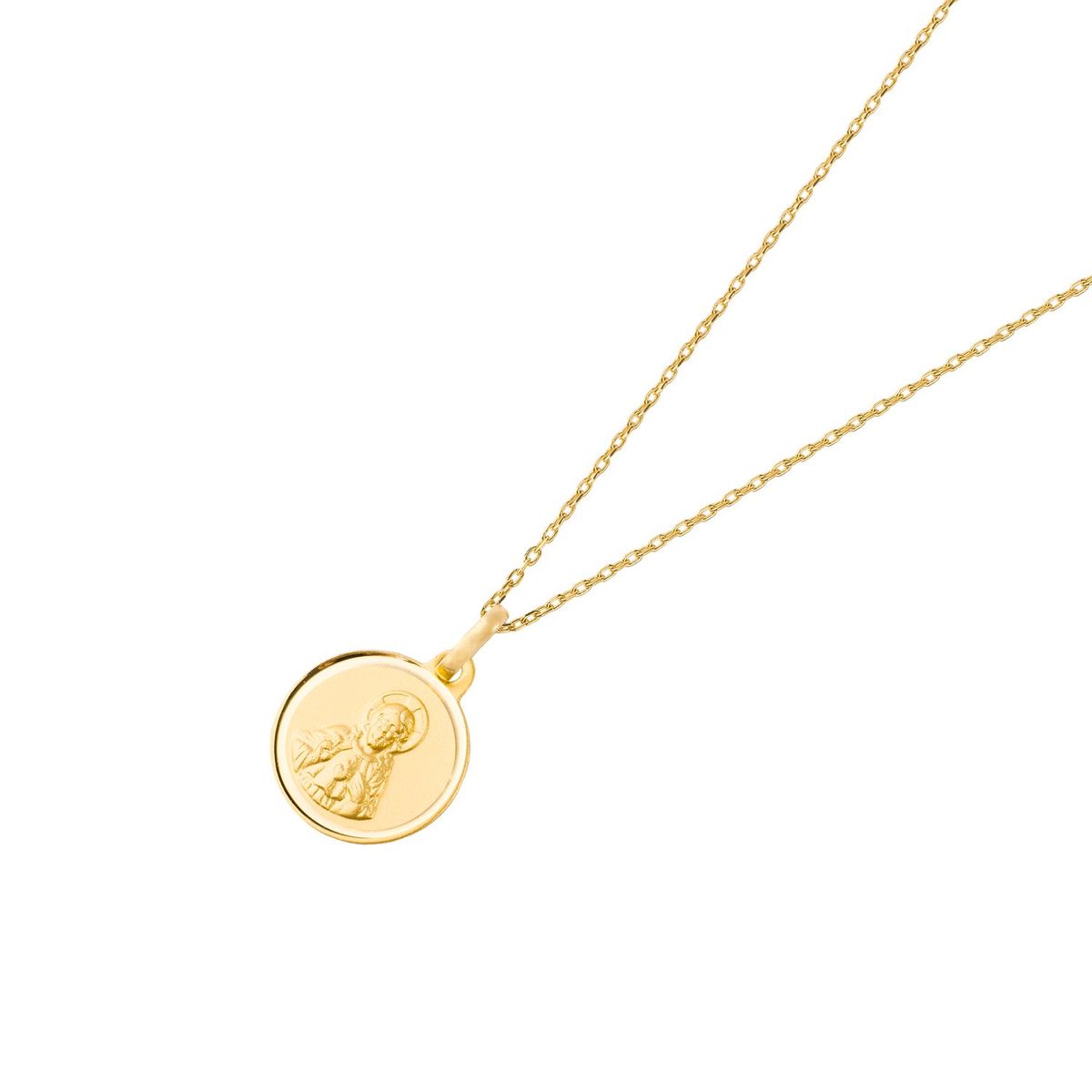 JB JOYAS BARON - Colgante de Oro 18kt Sagrado Corazon 14mm