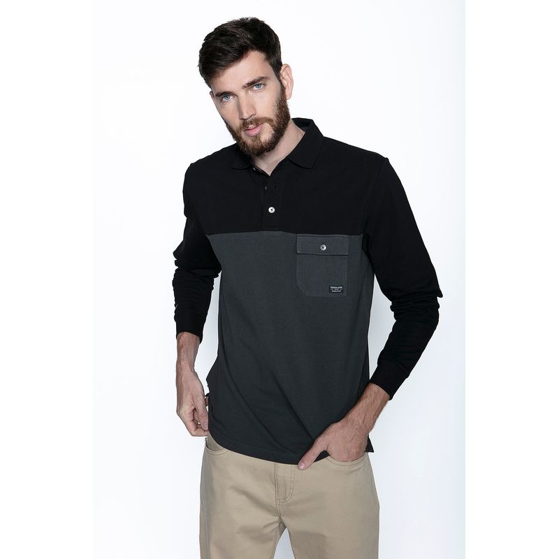 FEROUCH - Polera Detroit Negro Ferouch