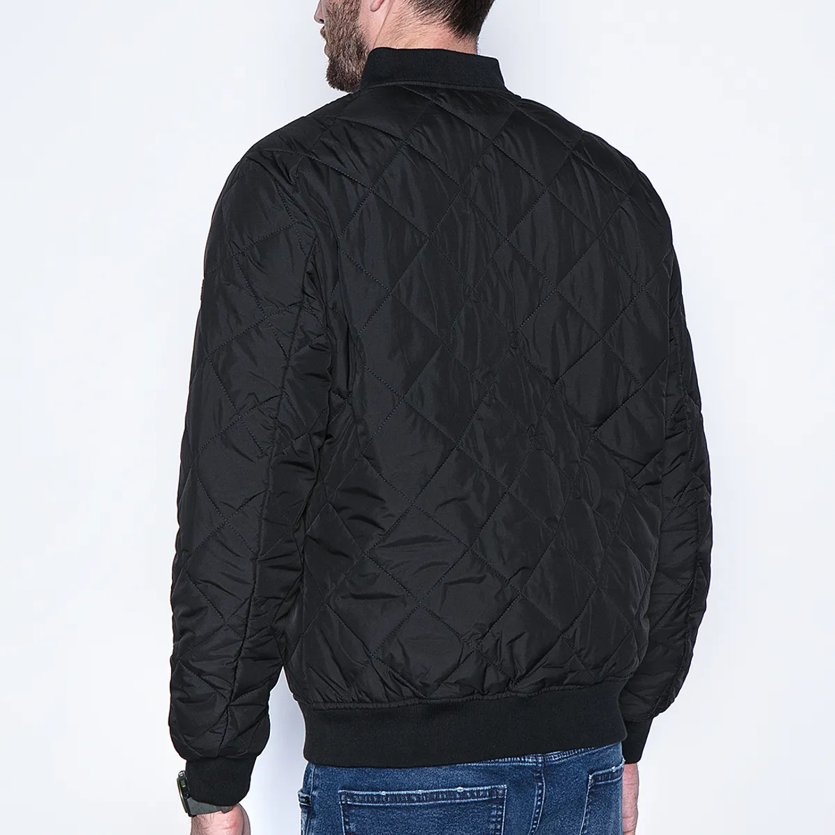 FEROUCH - Chaqueta Bomber Houston Fj Negro Ferouch