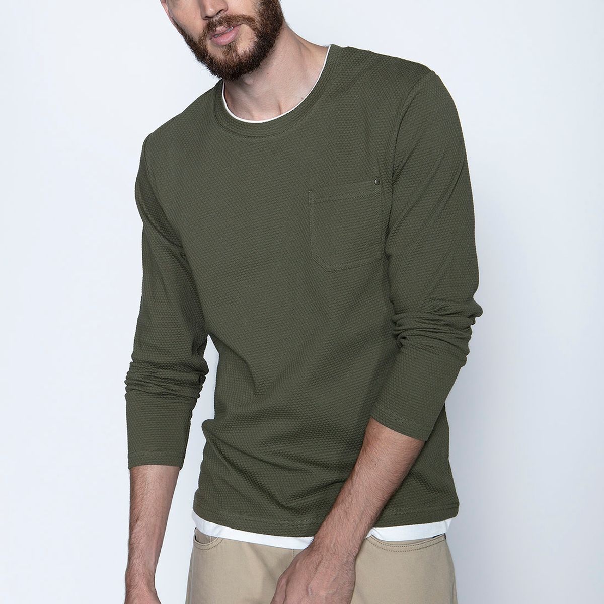 FEROUCH - Polera Hoboken Verde Ferouch