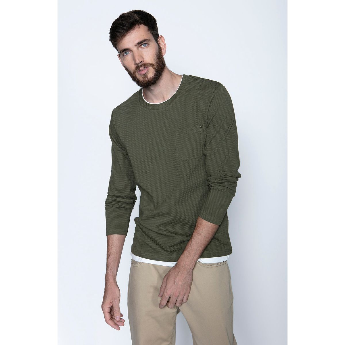 FEROUCH - Polera Hoboken Verde Ferouch