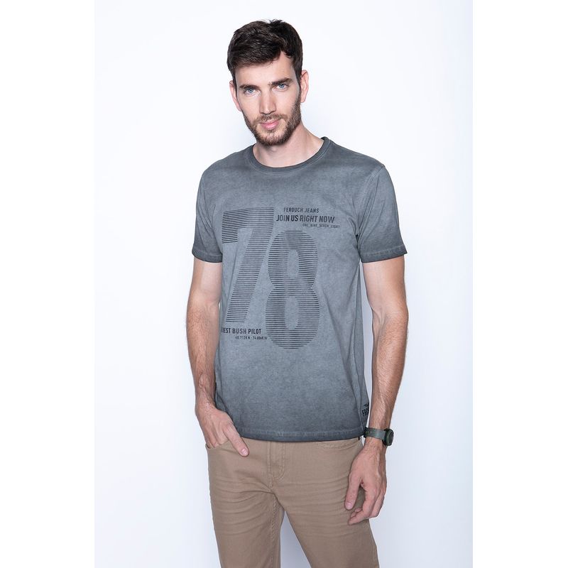FEROUCH - Polera Illinois Gris Ferouch