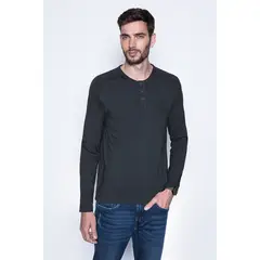 FEROUCH - Polera Florida Gris