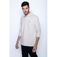Polera Polo Ml Beige