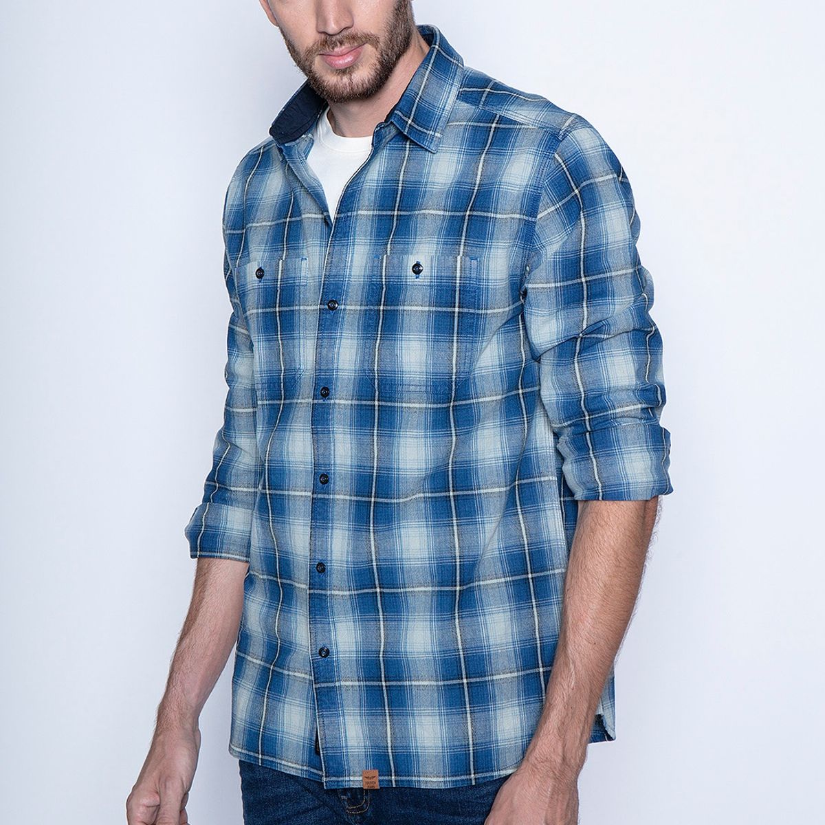 FEROUCH - Camisa Michigan Fj Azul Ferouch