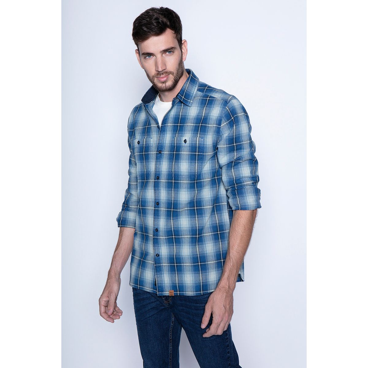 FEROUCH - Camisa Michigan Fj Azul Ferouch
