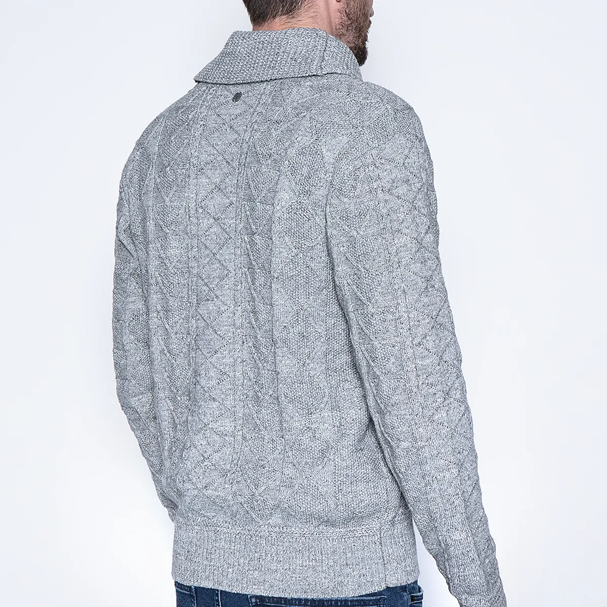FEROUCH - Cardigan Clifton F Gris Ferouch