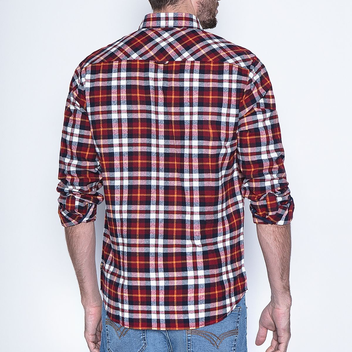 FEROUCH - Camisa A Cuadro Baltimore Fj Rojo Ferouch