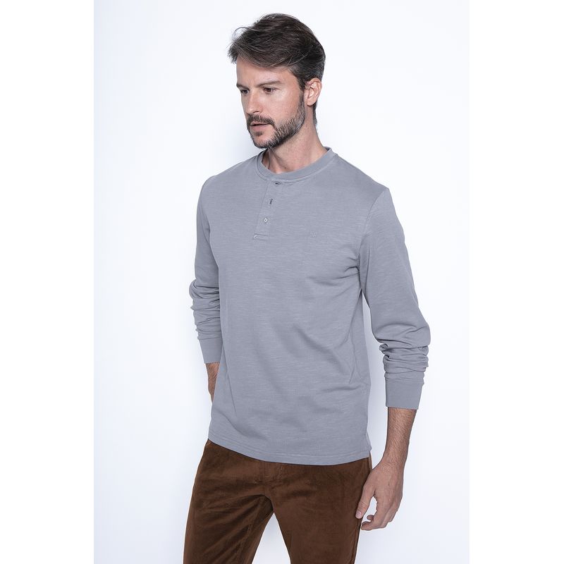 NEW MAN - Polera Dublin Gris New Man