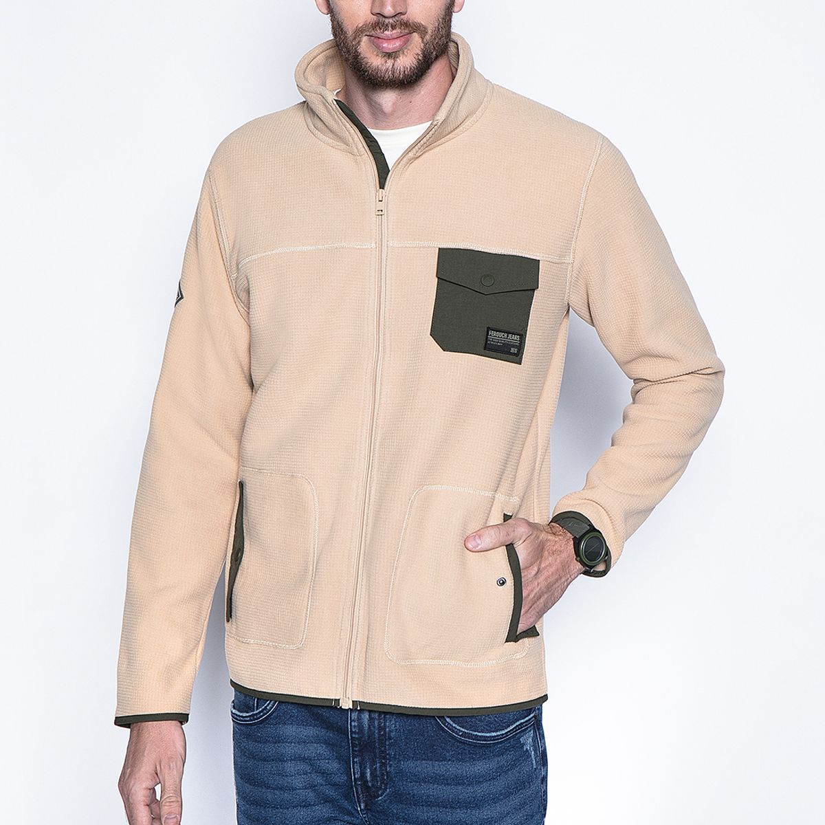 FEROUCH - Poleron Polar Mineapolis Beige Ferouch