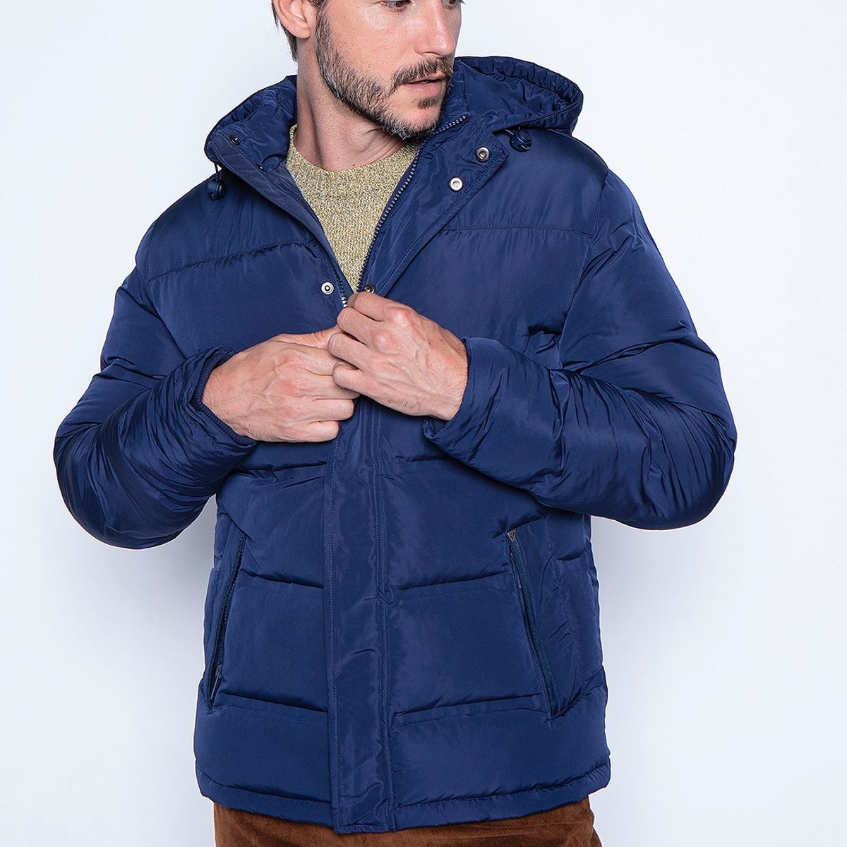 NEW MAN - Chaqueta Cortana Azul New Man