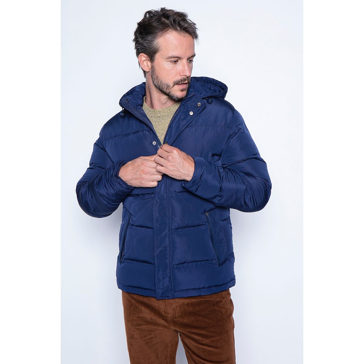 NEW MAN - Chaqueta Cortana Azul New Man