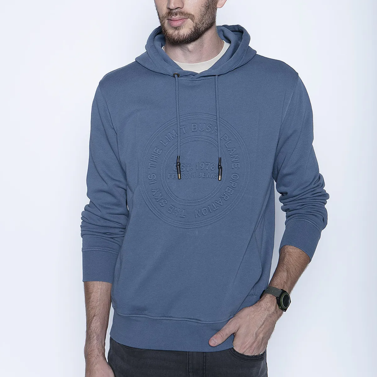 FEROUCH - Poleron Reno Azul Ferouch