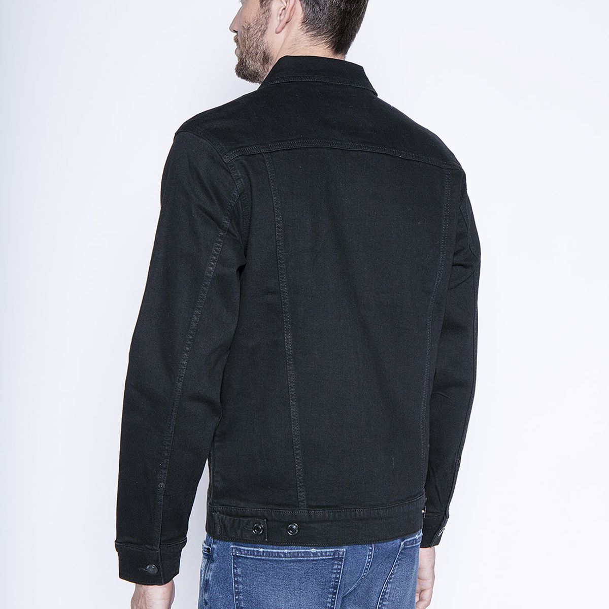 FEROUCH - Jacket Denim Basica Fj Negro Ferouch