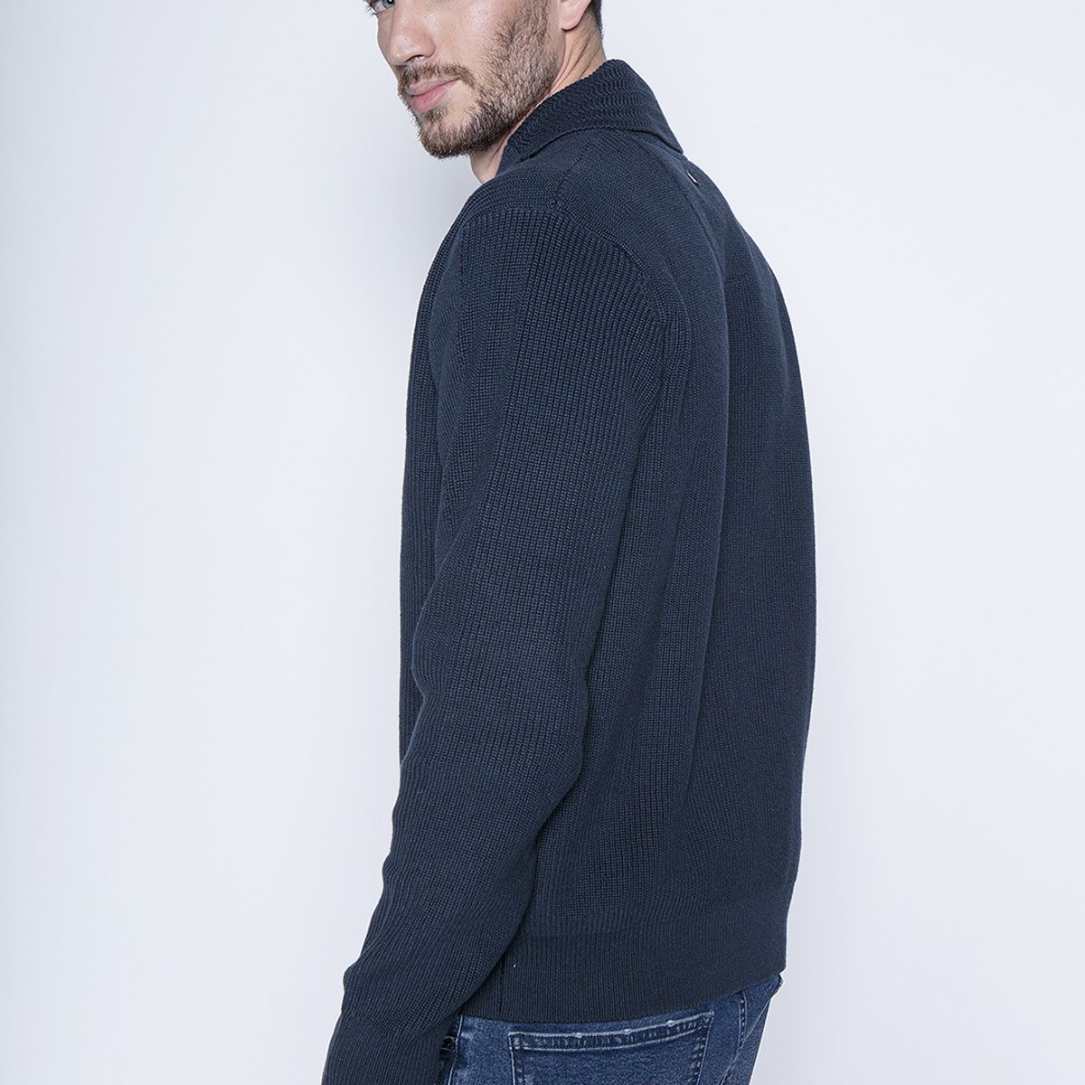 FEROUCH - Cardigan Baltimore F Azul Ferouch