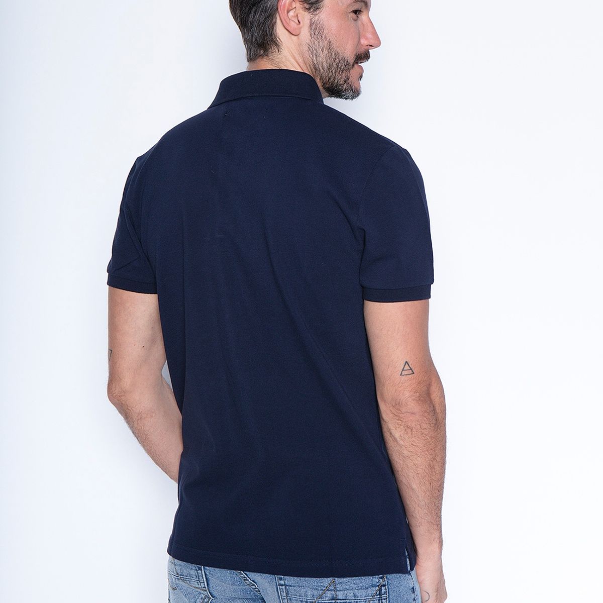 NEW MAN - Polera Roma Azul New Man