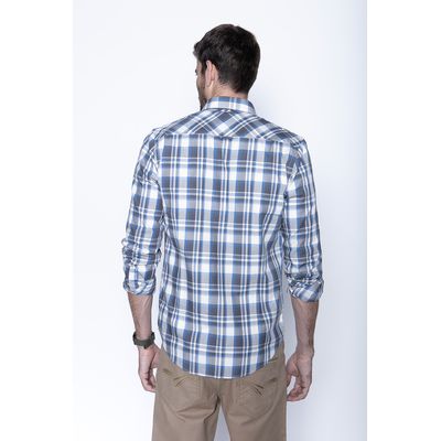 Imagen 2 del producto Camisa Check California Fj Azul