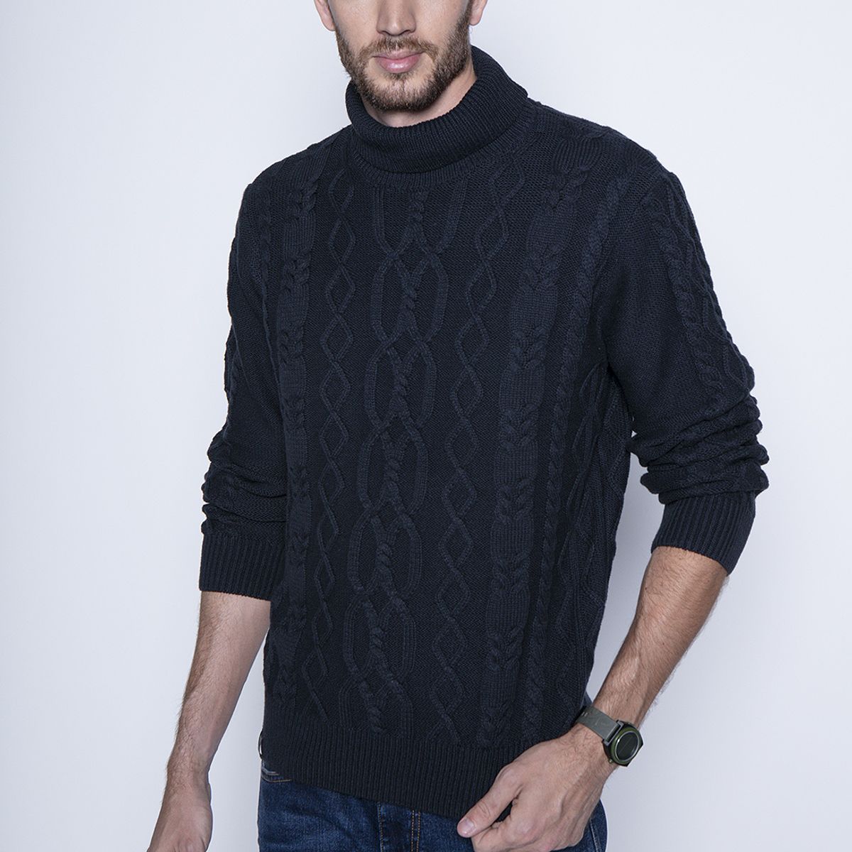 FEROUCH - Sweater Cambridge F Azul Ferouch