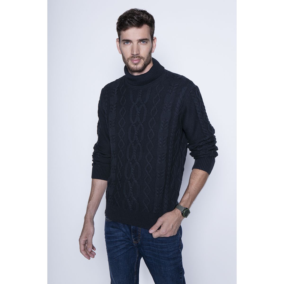 FEROUCH - Sweater Cambridge F Azul Ferouch