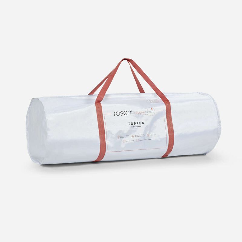 ROSEN - Topper Copper Health Viscoelástica 2 Plazas