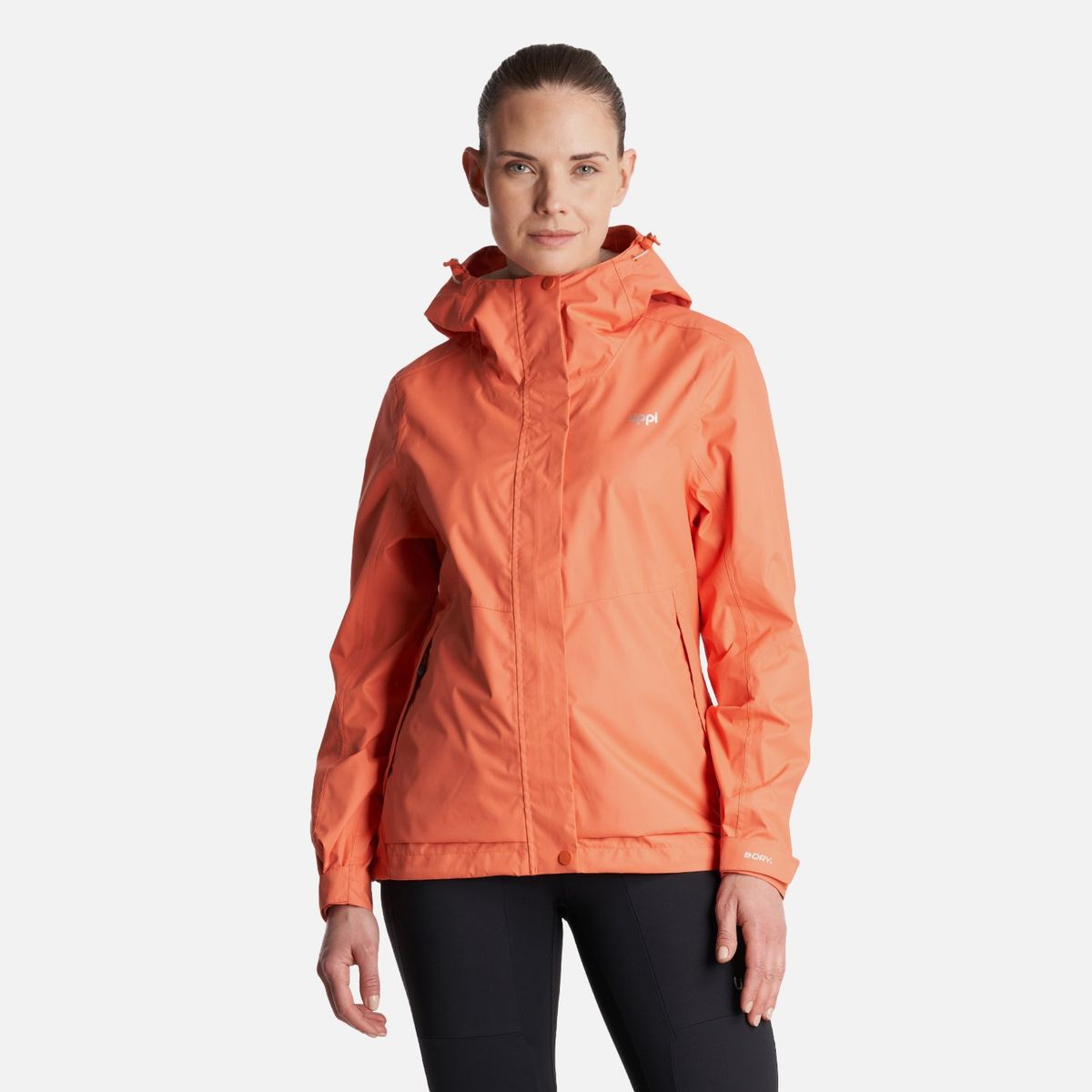 LIPPI - Chaqueta Mujer  Blizzard B-Dry Hoody Jacket Salmon Lippi