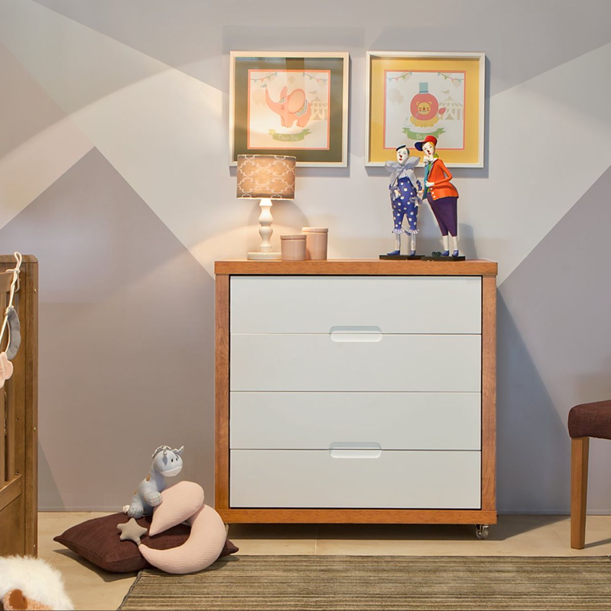 KIDSCOOL - Cómoda Tutto Blanco Caramelo