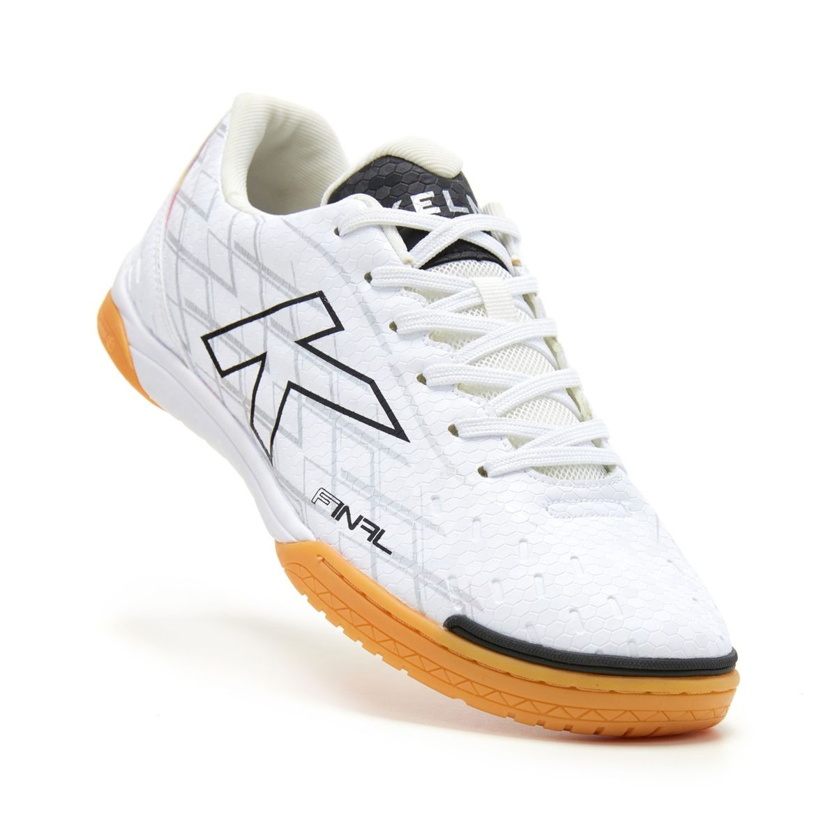 KELME - Zapatillas Futsal Final Indoor Blanco Perlato Kelme