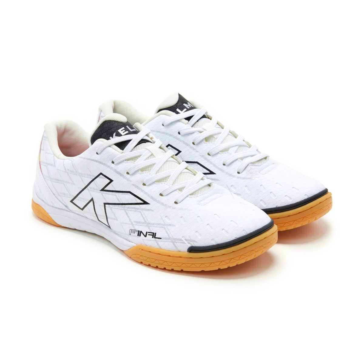 KELME - Zapatillas Futsal Final Indoor Blanco Perlato Kelme