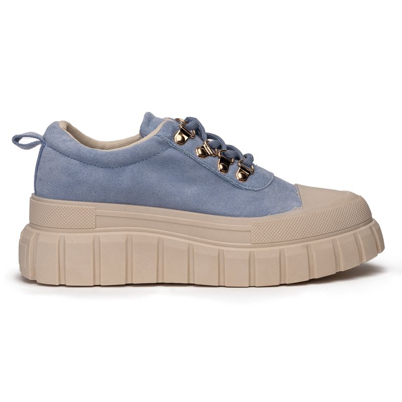 CARBIN - Zapatilla Mujer Azul Bayoleth Carbin