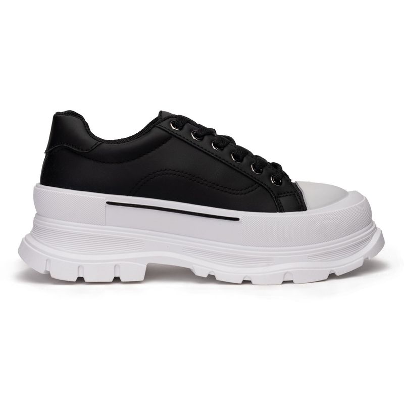 CARBIN - Zapatilla Mujer Negro Grethel Carbin