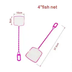 GENERICO - Red De Malla Fina 4' 10cm Peces Acuario Pecera