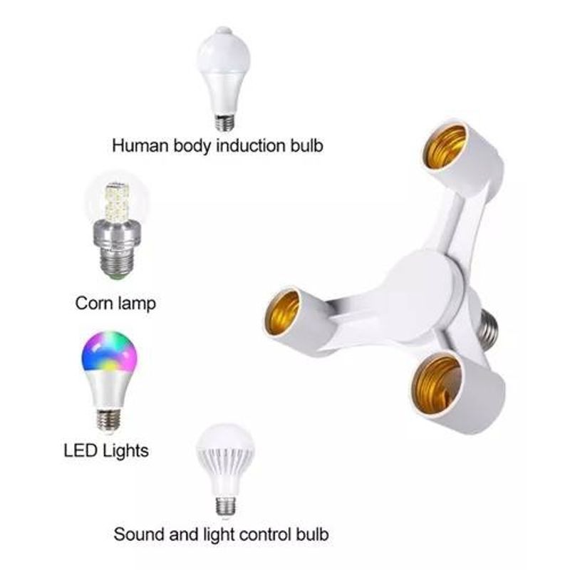 GENERICO - Bombillas led extendidas 3 En 1, E27 A E27